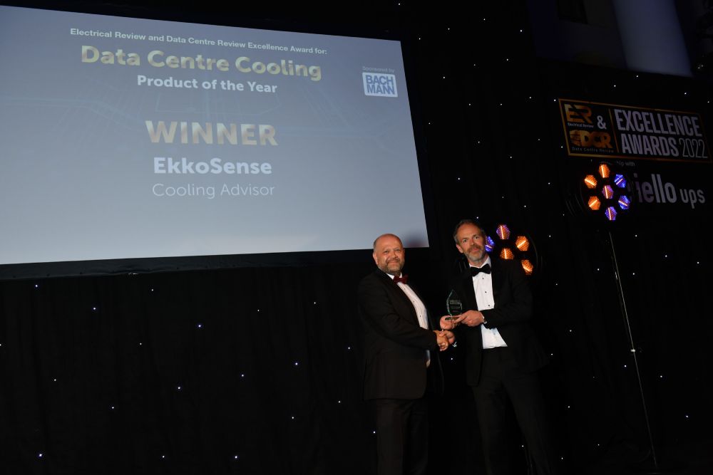 ekkosense-cooling-advisor-wins-data-centre-cooling-product-of-the-year-award-winner