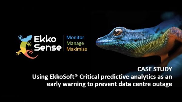 Case Study – Using predictive analytics as an early warning to prevent data center outage video thumbnail ekkosense