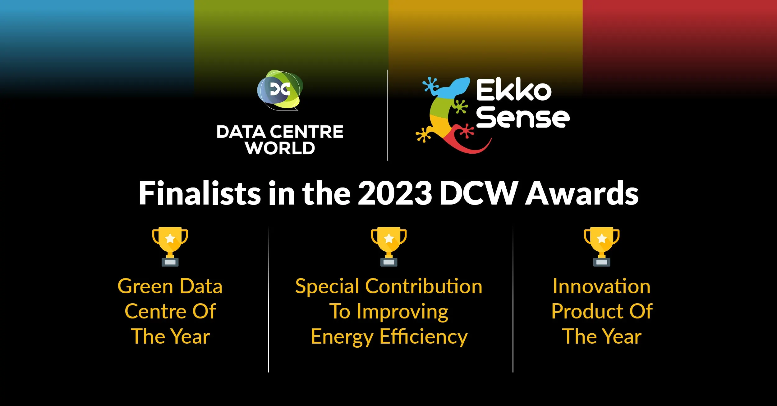 EkkoSense nominated for three categories in 2023 Data Centre World Awards