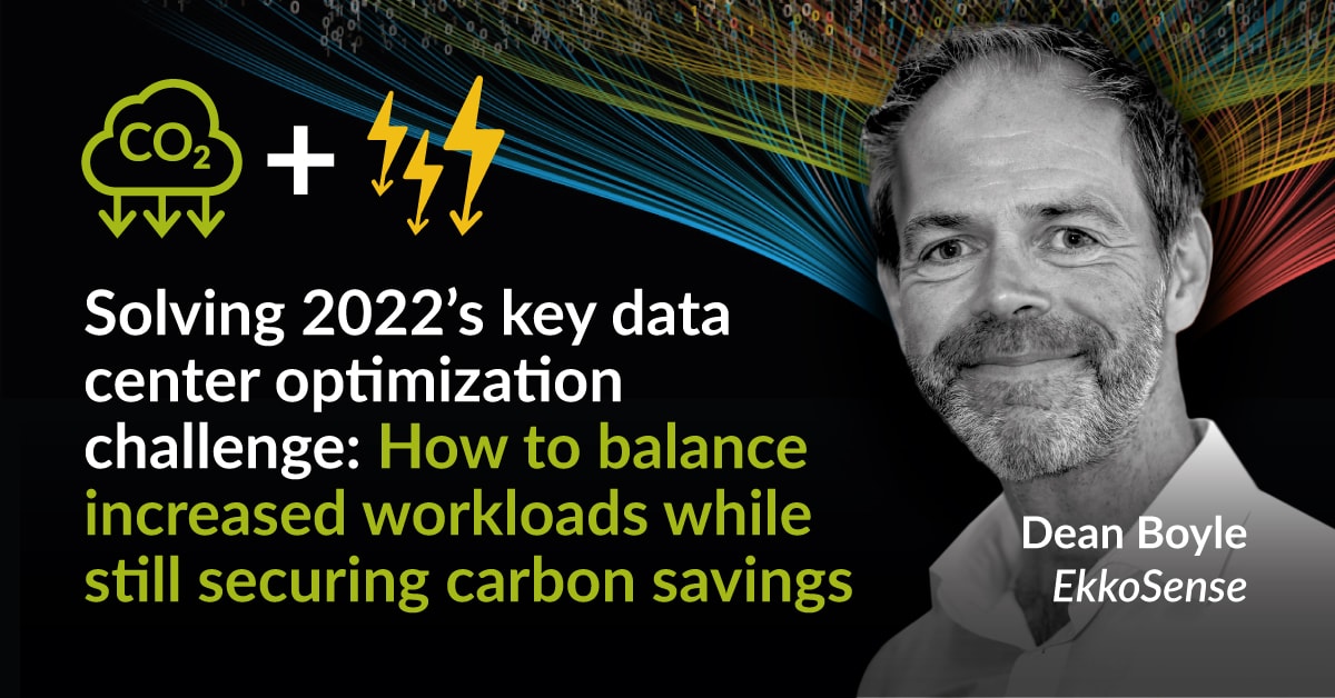 Solving 2022’s key data center optimization challenge