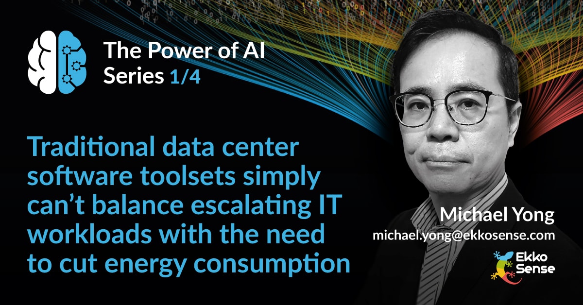 Traditional data center software toolsets simply can’t balance escalating IT workloads with the need to cut energy consumption