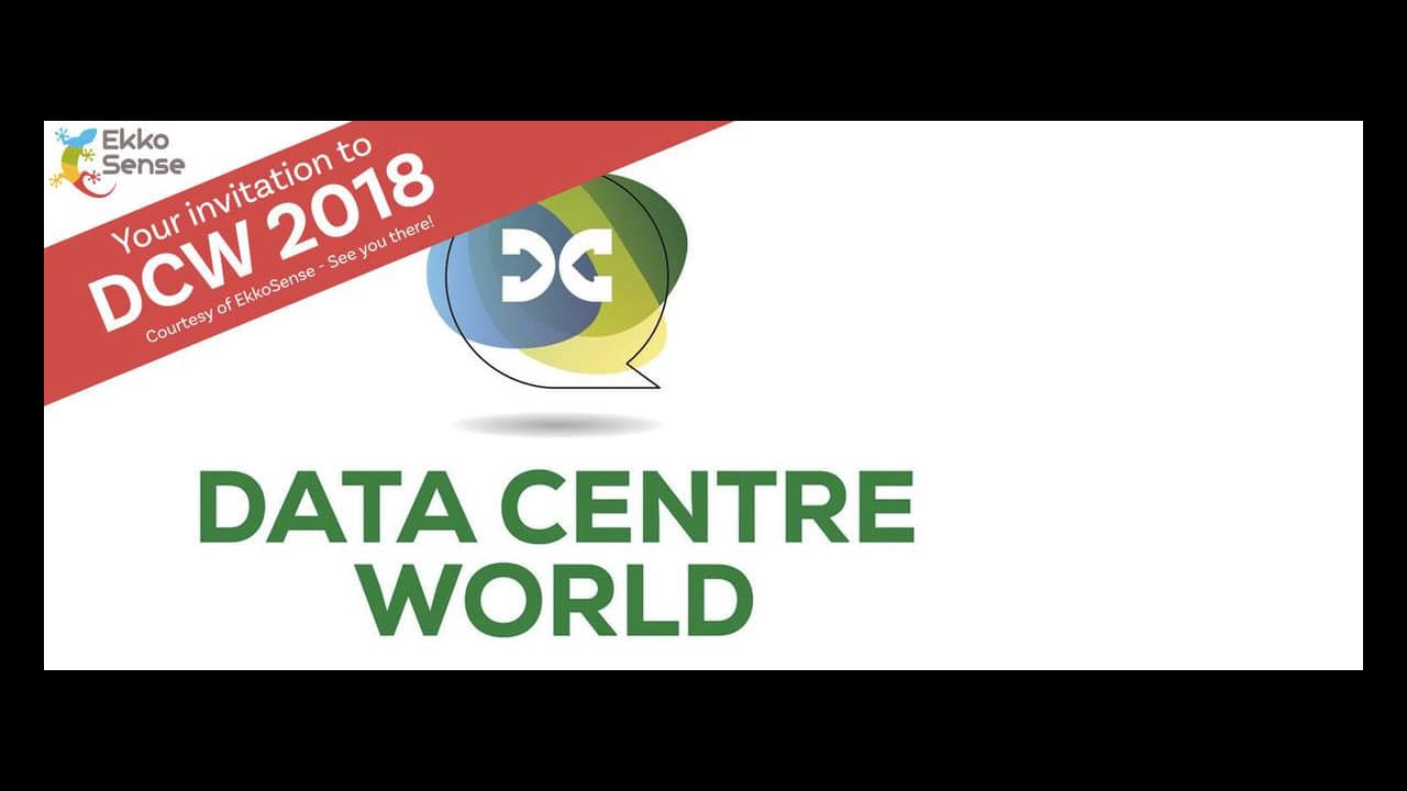 Your invitation and free ticket from EkkoSense for Data Centre World 2018!