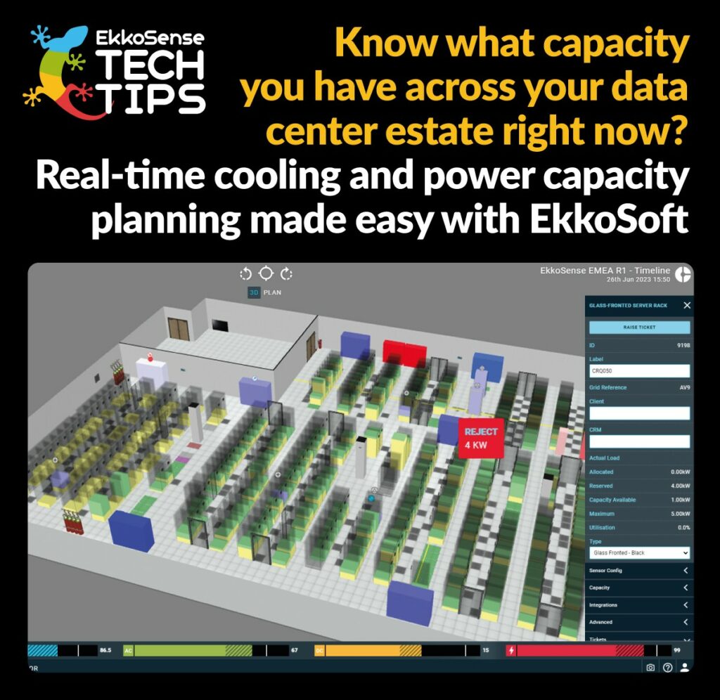 Effective Data Center Capacity Planning Strategies EkkoSense