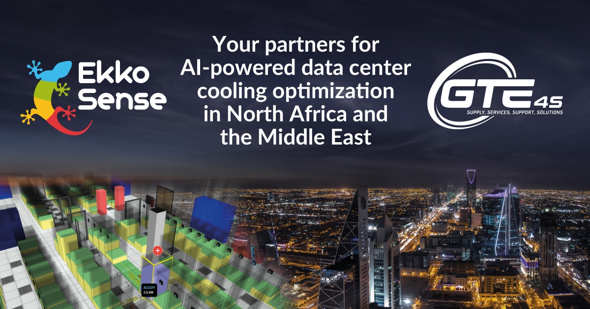 GTE4S Group partners with EkkoSense to bring AI-powered data center cooling optimization to its clients in North Africa and the Middle East