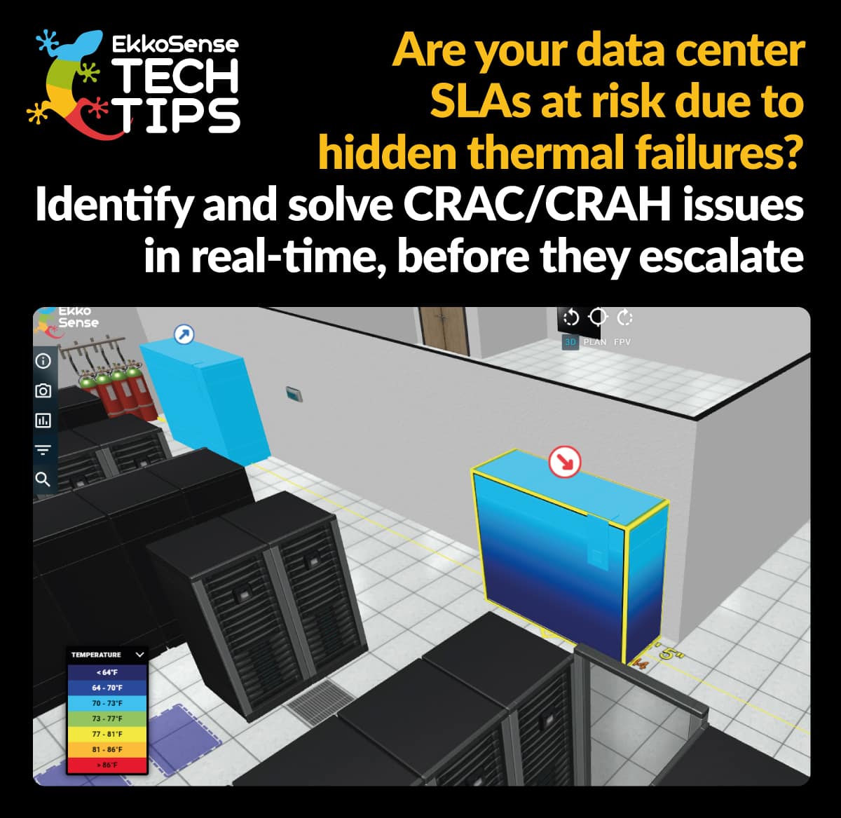 How to quickly identify data center thermal issues