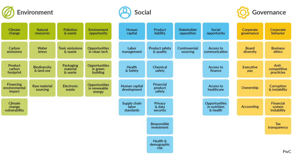 ESG PwC graphic