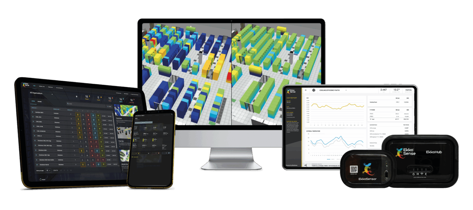 Data Center Management Software with 3D Visualization