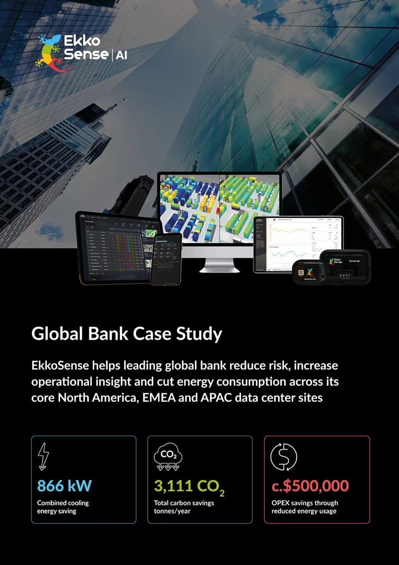 EkkoSense Global Bank case study cover image