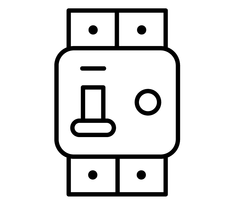 Residual current icon