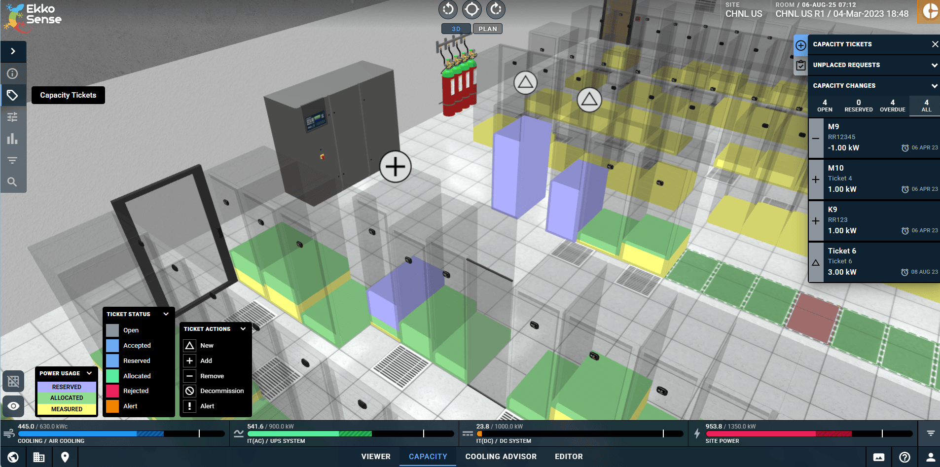 AI Data Center Power Monitoring Software | EkkoSoft Critical - EkkoSense