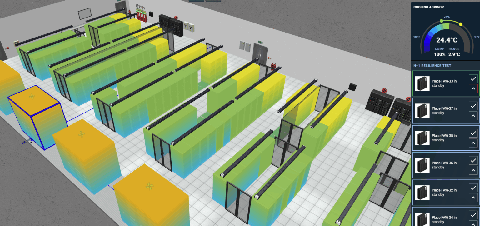 AI Data Center Cooling Optimization Software | Cooling Advisor - EkkoSense