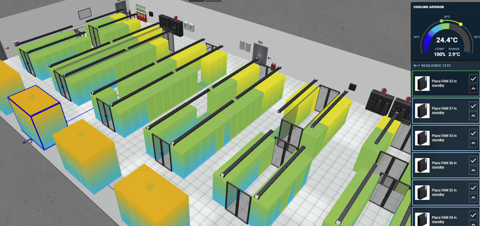 AI Data Center Cooling Optimization Software | Cooling Advisor - EkkoSense