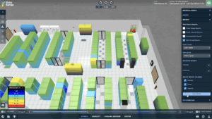 EkkoSoft Critical 3D Digital Twin Rack Group