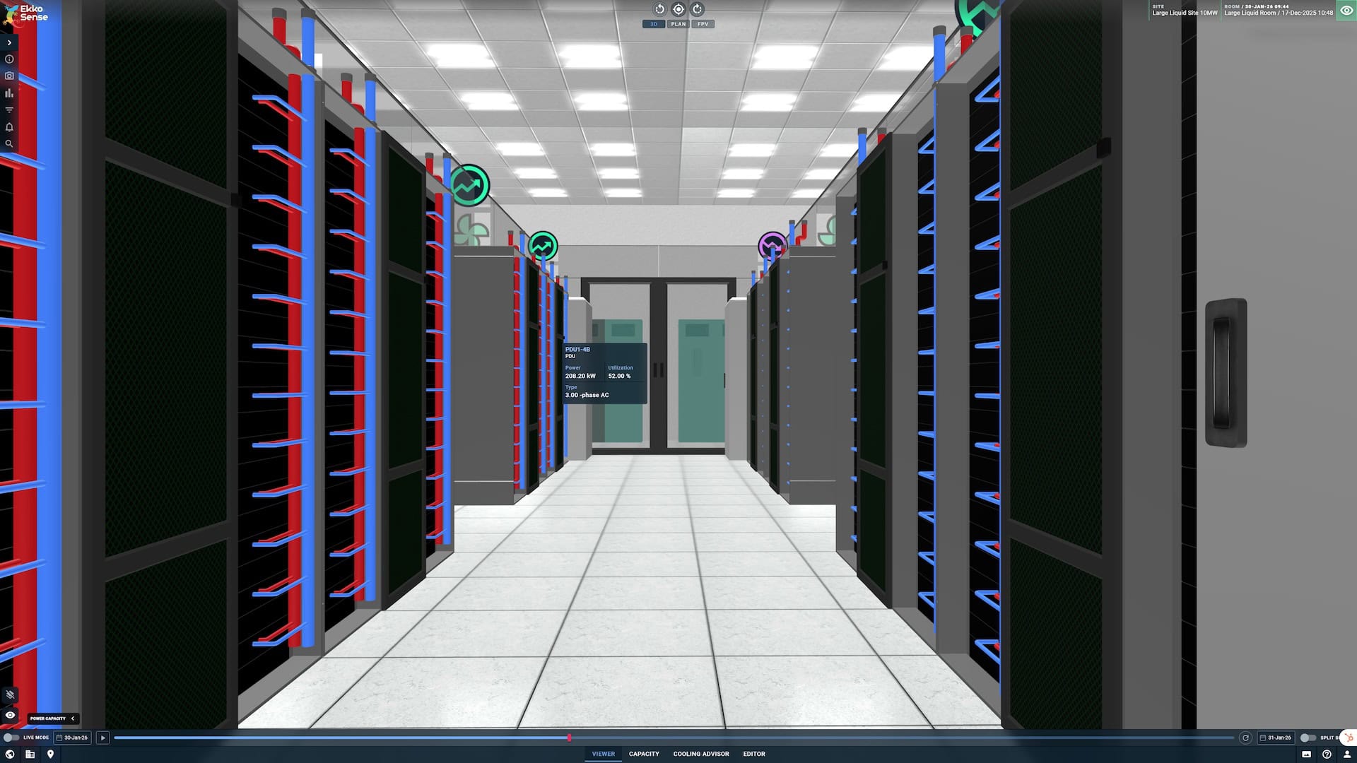 AI Liquid Cooling Optimization Software for Data Centers - EkkoSense