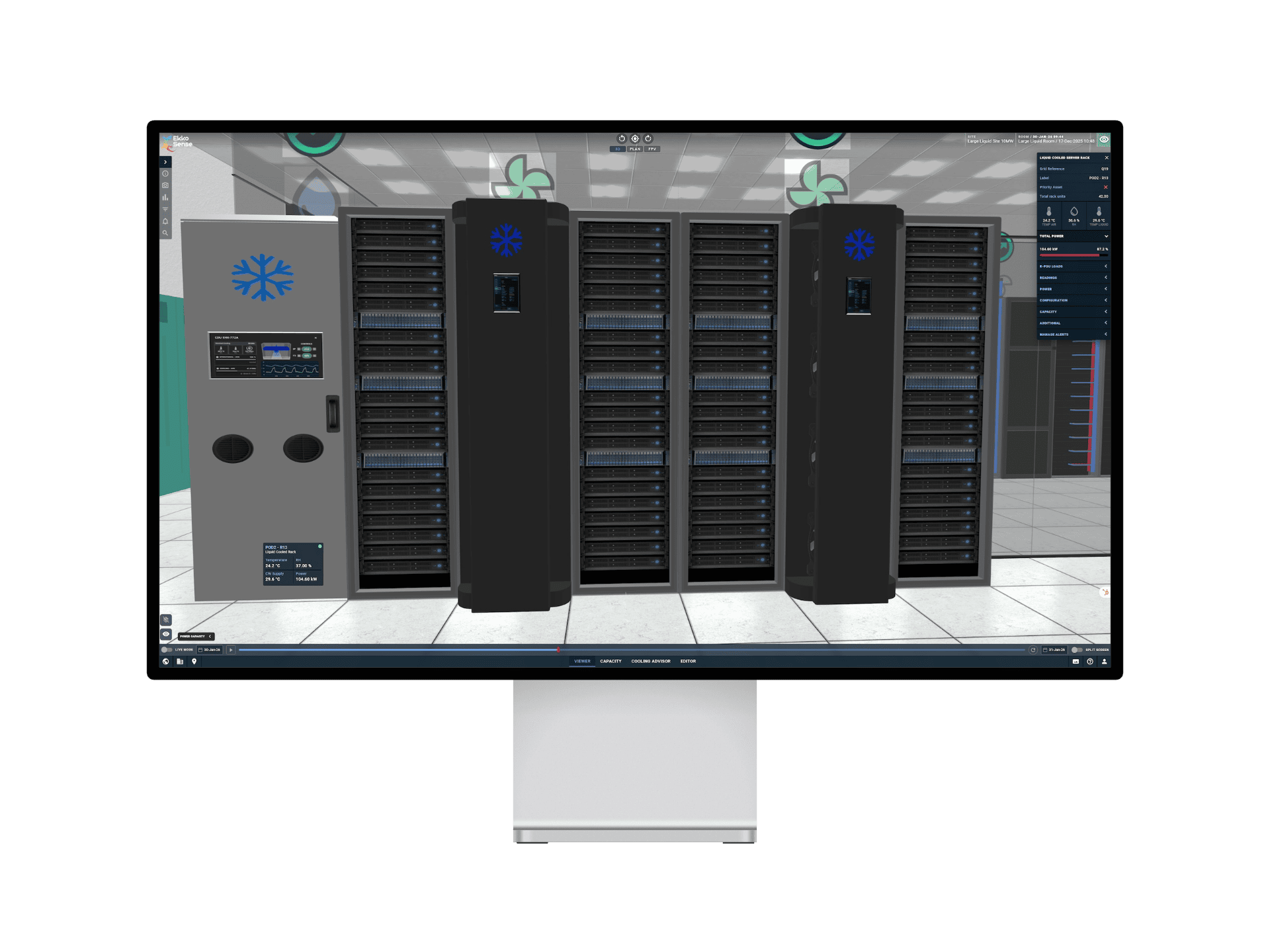 AI Liquid Cooling Optimization Software for Data Centers - EkkoSense