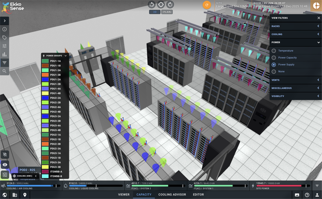 EkkoSoft Critical power supply screenshot