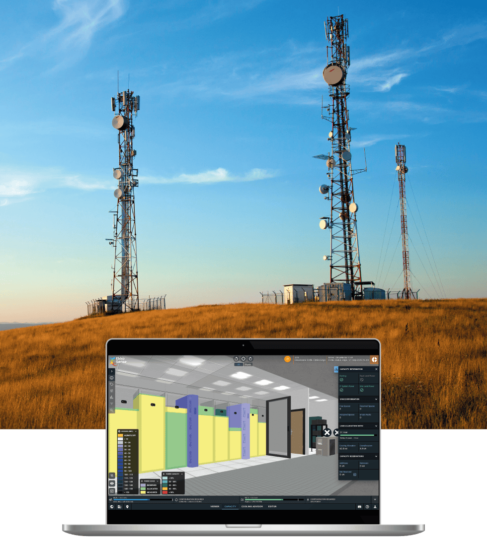 Telecoms Edge towers with EkkoSense